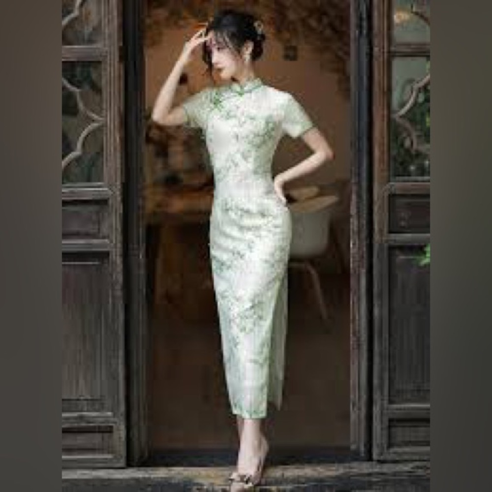 Elegant Qipao Cheongsam NWT